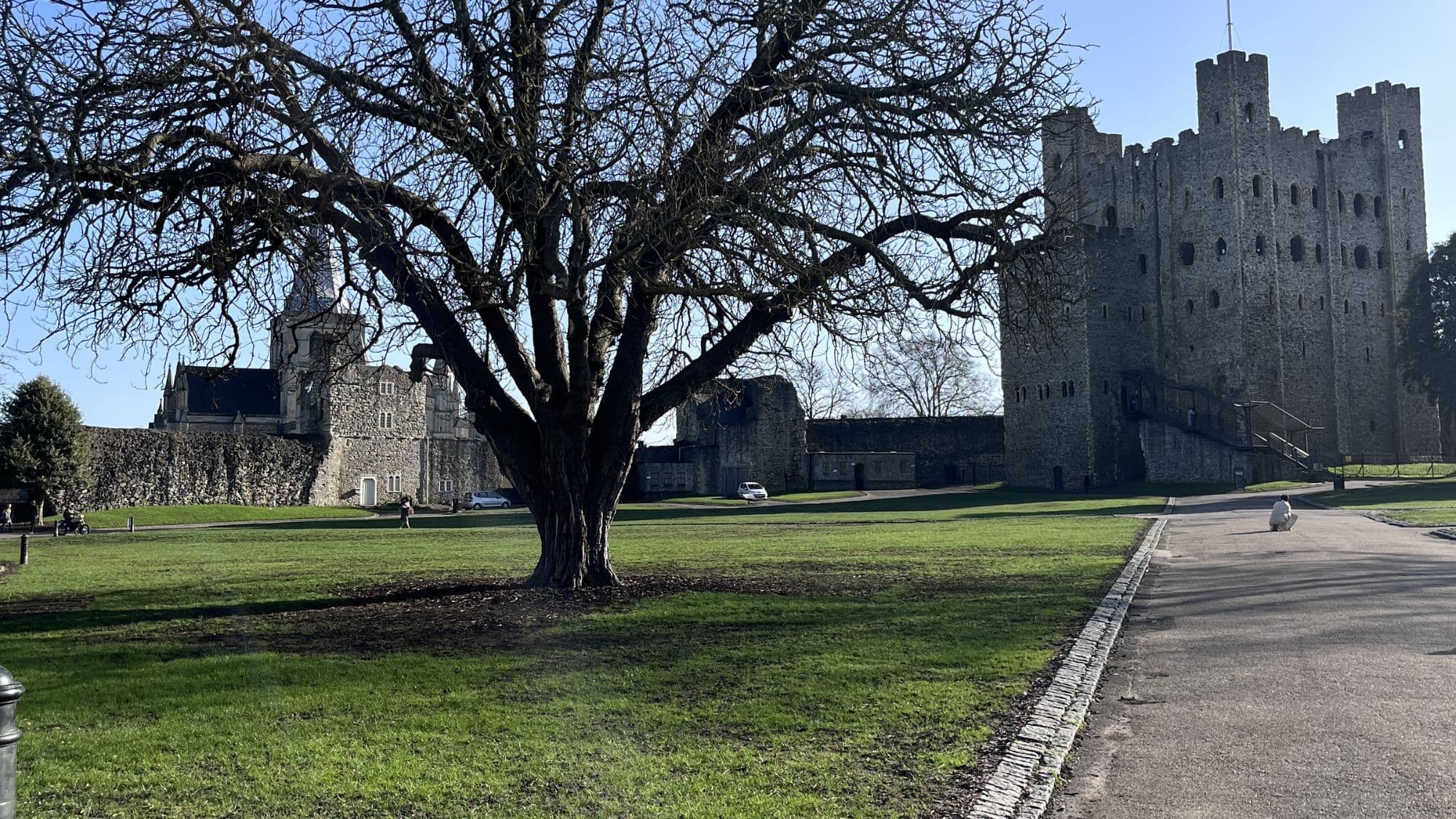 Rochester Castle Gardens